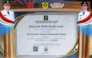 Pemkab Bogor Raih Predikat Istimewa dalam Penilaian Indeks Reformasi Hukum 2026
